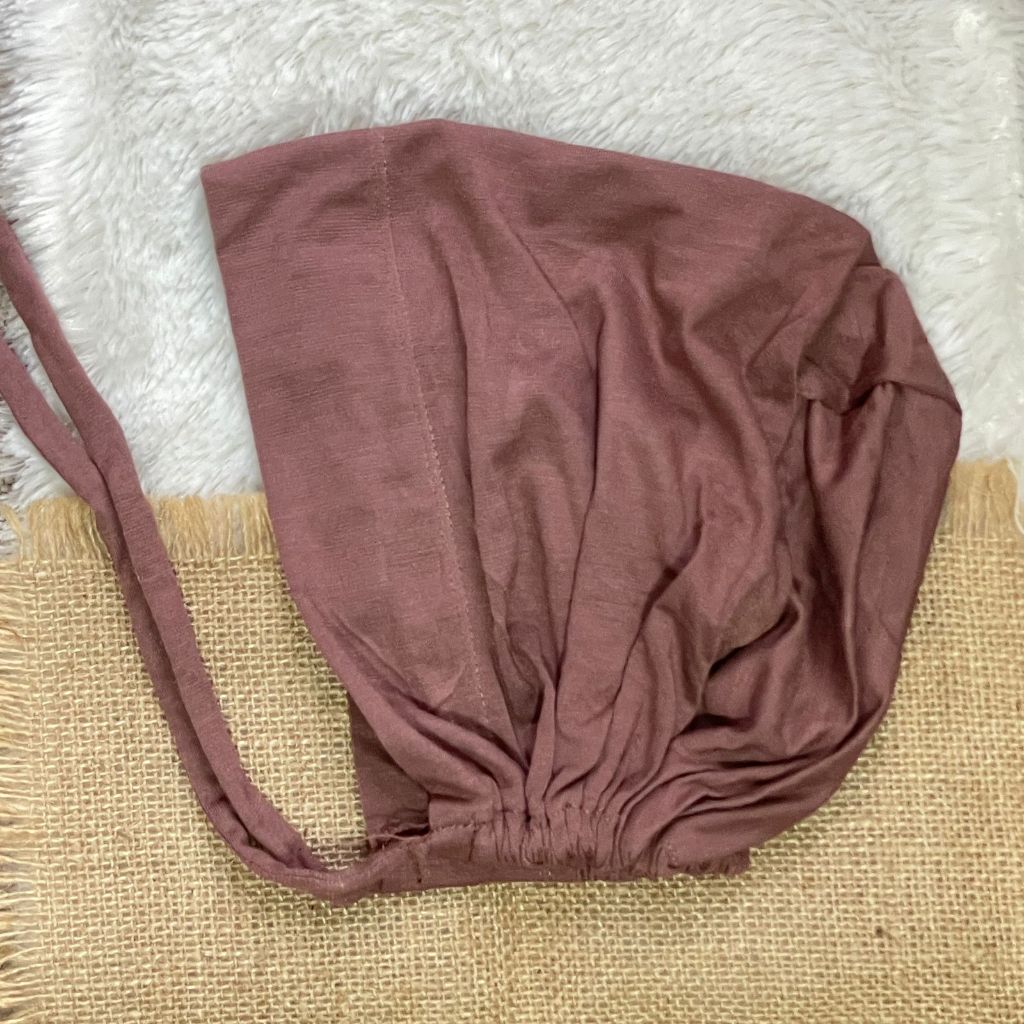 Hanania Hijab - Inner Basic Turki Ciput Tali Kaos Rayon Premium Inner Hijab Ciput Kaos Anti Pusing