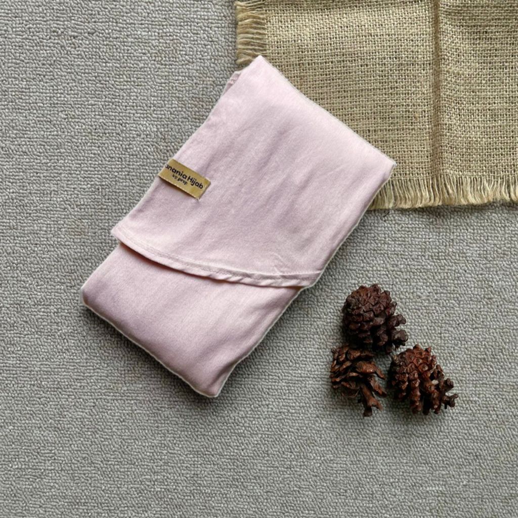 Hanania Hijab - Kiandra Pashmina Kaos Oval Syar'i Rayon Premium | Pashmina Oval Meleyot L Kaos Rayon