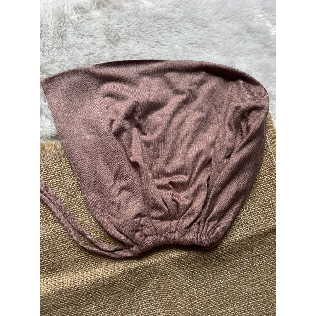 Hanania Hijab - Inner Basic Turki Ciput Tali Kaos Rayon Premium Inner Hijab Ciput Kaos Anti Pusing