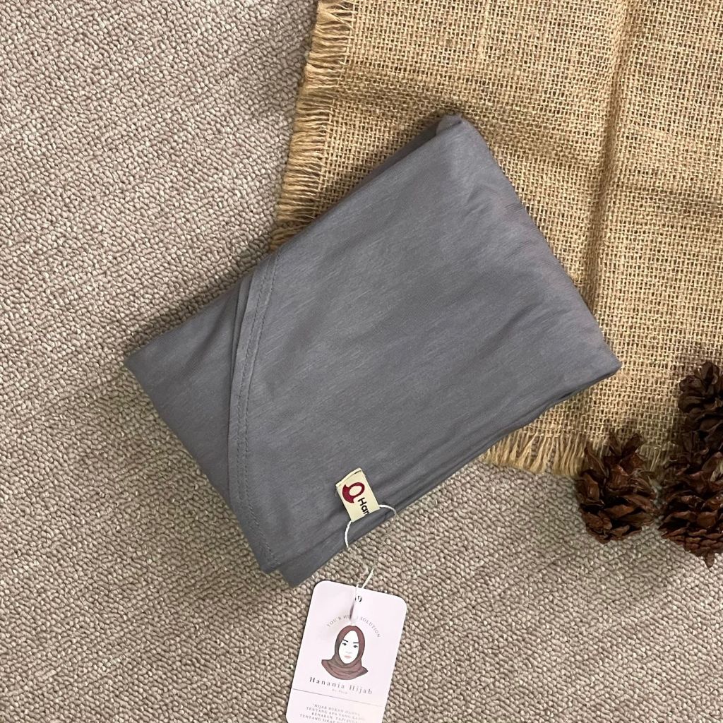 Hanania Hijab - Kiandra Pashmina Kaos Oval Syar'i Rayon Premium | Pashmina Oval Meleyot L Kaos Rayon