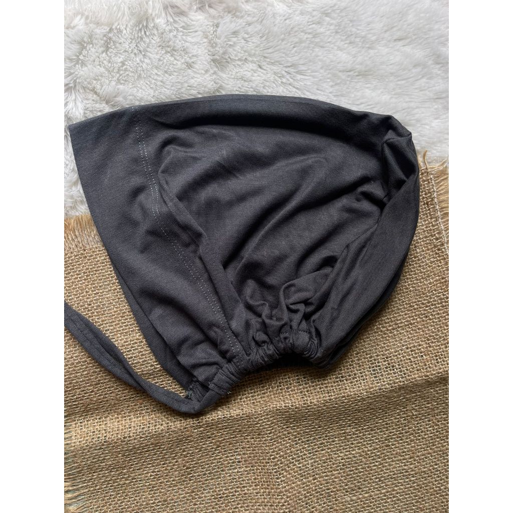 Hanania Hijab - Inner Basic Turki Ciput Tali Kaos Rayon Premium Inner Hijab Ciput Kaos Anti Pusing
