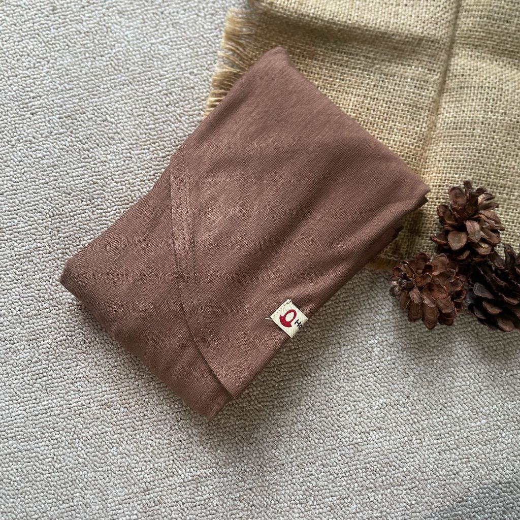 Hanania Hijab - Kiandra Pashmina Kaos Oval Syar'i Rayon Premium | Pashmina Oval Meleyot L Kaos Rayon
