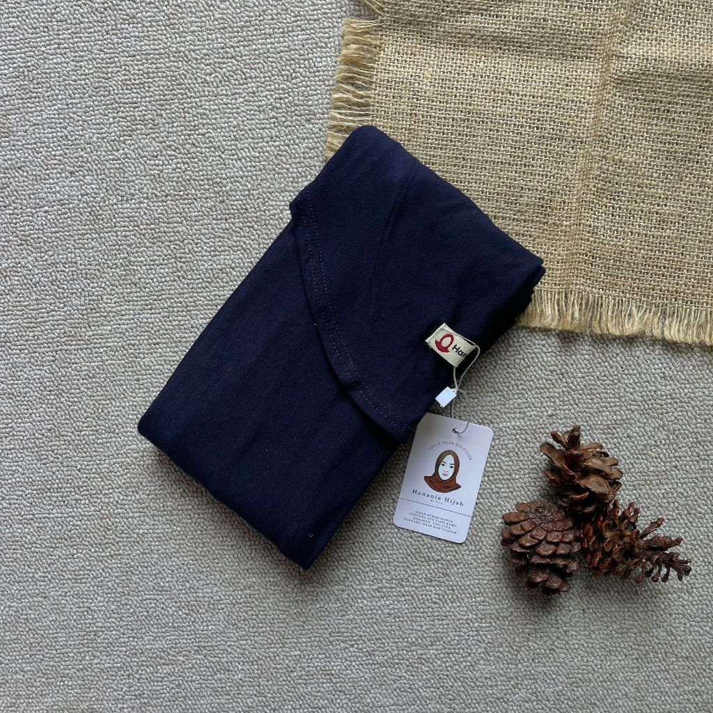 Hanania Hijab - Kiandra Pashmina Kaos Oval Syar'i Rayon Premium | Pashmina Oval Meleyot L Kaos Rayon