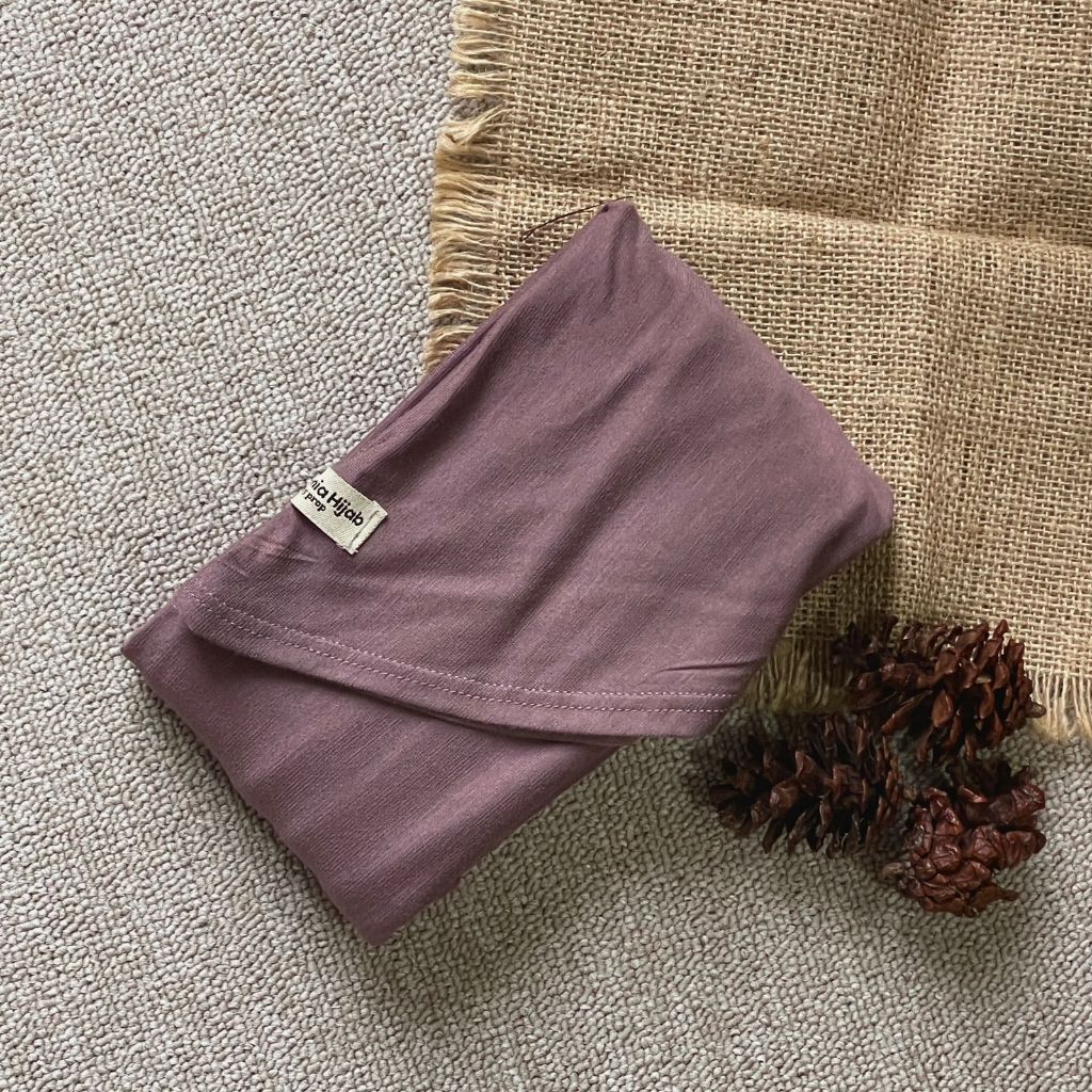 Hanania Hijab - Kiandra Pashmina Kaos Oval Syar'i Rayon Premium | Pashmina Oval Meleyot L Kaos Rayon