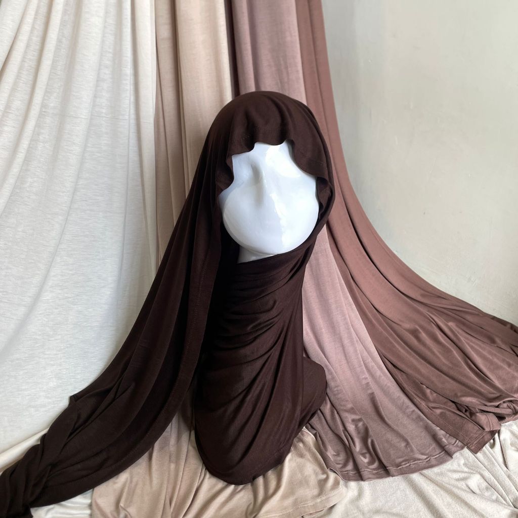 Hanania Hijab - Pamela Pashmina Kaos Rayon (CoolTech) Premium | Pashmina Viscose Rayon Arabian Shawl
