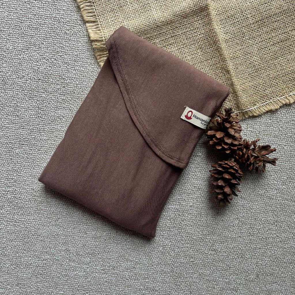Hanania Hijab - Kiandra Pashmina Kaos Oval Syar'i Rayon Premium | Pashmina Oval Meleyot L Kaos Rayon