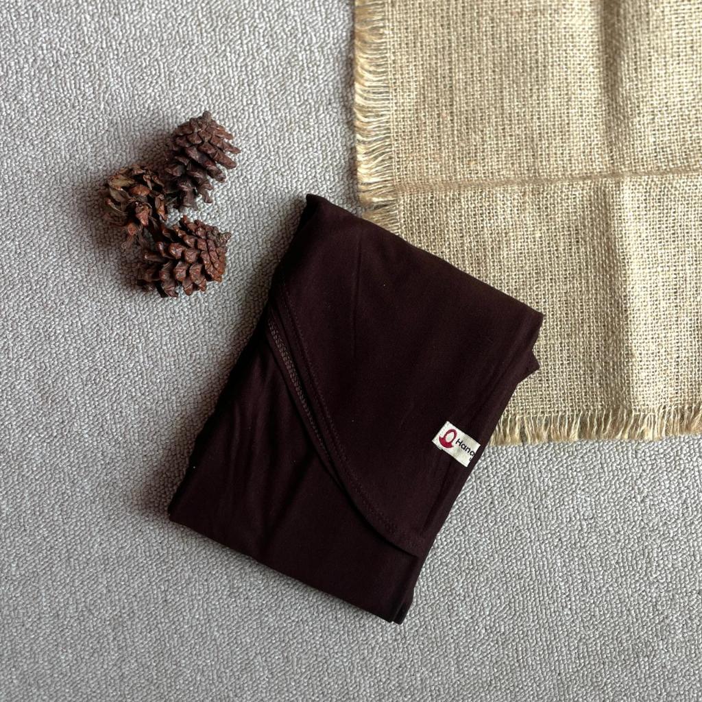Hanania Hijab - Clara Pashmina Kaos Oval Rayon Premium | Pashmina Oval Meleyot Bahan Cotton Rayon