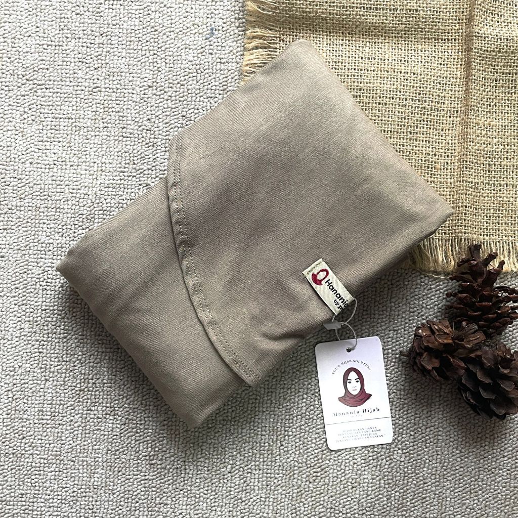 Hanania Hijab - Kiandra Pashmina Kaos Oval Syar'i Rayon Premium | Pashmina Oval Meleyot L Kaos Rayon