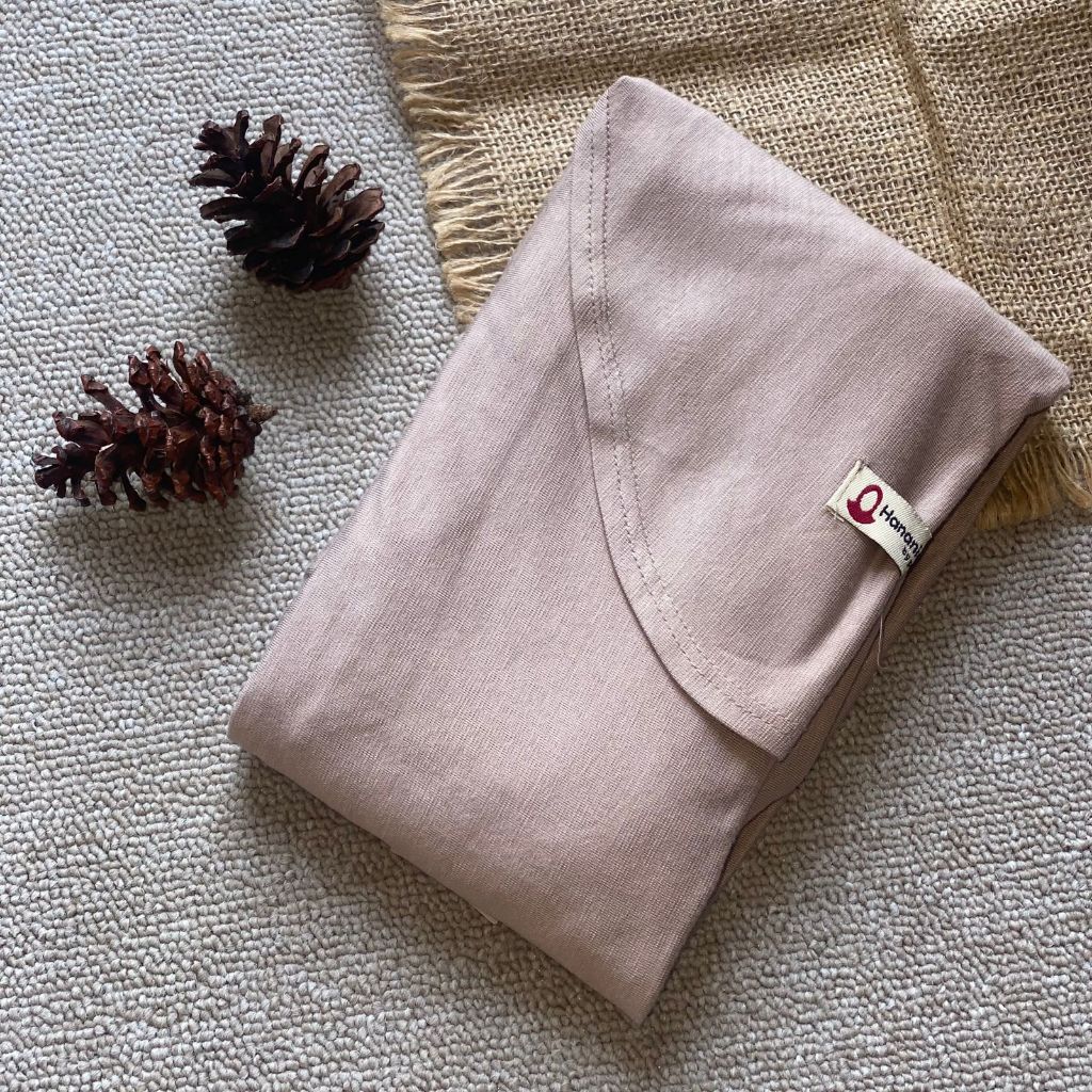 Hanania Hijab - Kiandra Pashmina Kaos Oval Syar'i Rayon Premium | Pashmina Oval Meleyot L Kaos Rayon