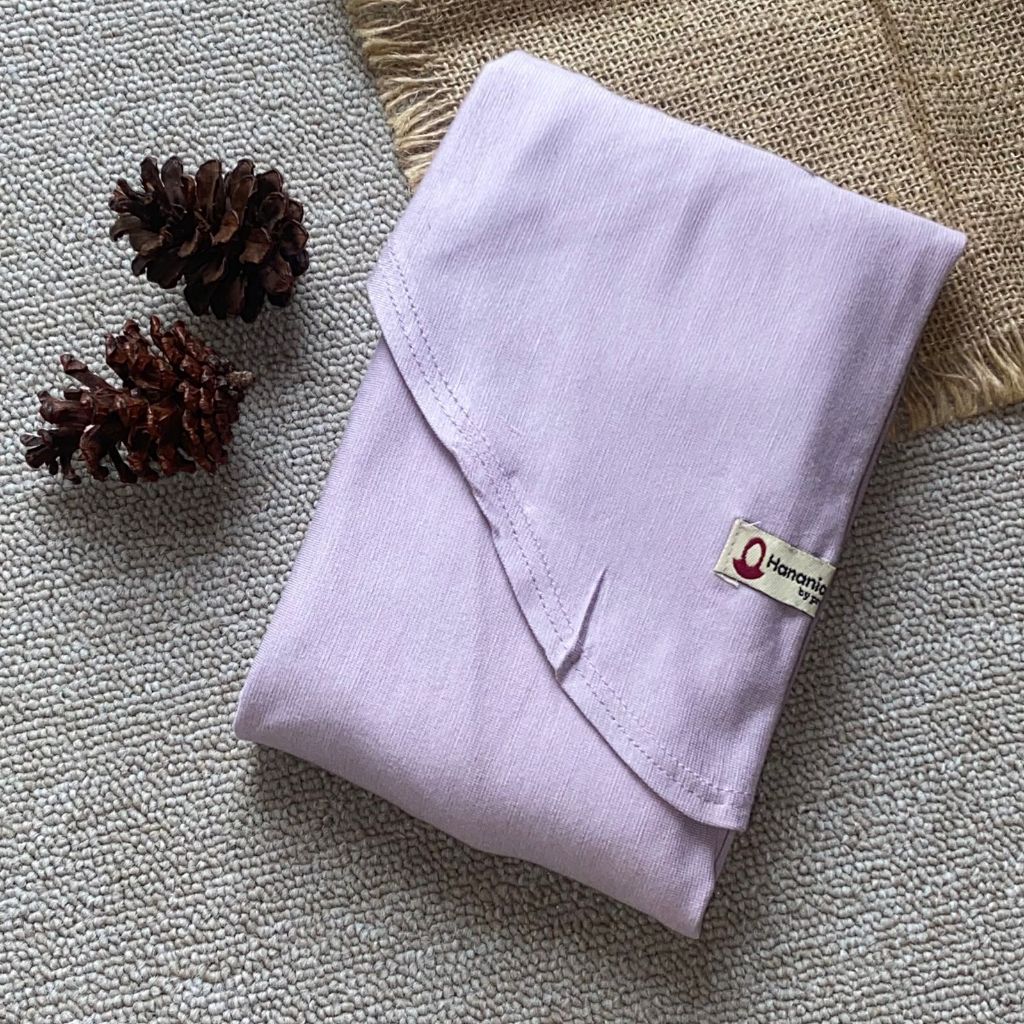 Hanania Hijab - Kiandra Pashmina Kaos Oval Syar'i Rayon Premium | Pashmina Oval Meleyot L Kaos Rayon