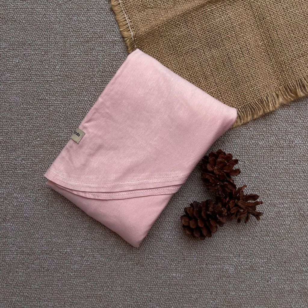 Hanania Hijab - Kiandra Pashmina Kaos Oval Syar'i Rayon Premium | Pashmina Oval Meleyot L Kaos Rayon