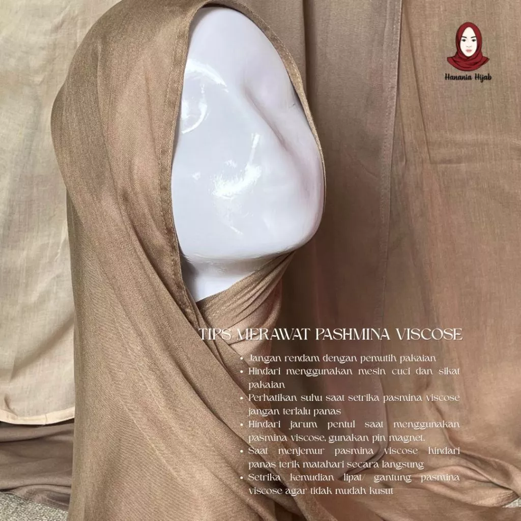 Hanania Hijab Alea Viscose Pashmina Modal Viscose (100% Modal Viscose) | Pashmina Viscose Shawl