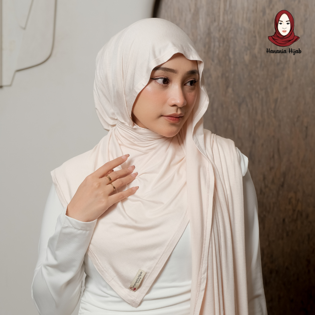 Hanania Hijab - Savia Shawl Pashmina Viscose Rayon Ringan Flowly Stretch